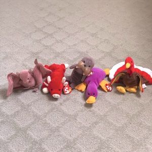 Rare Ty original beanie babies lot